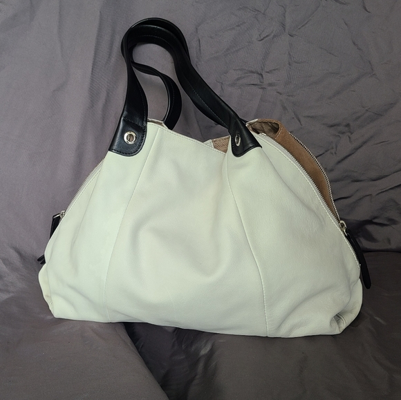 Furla Handbags - Furla Slouchy Leather Suede Tote